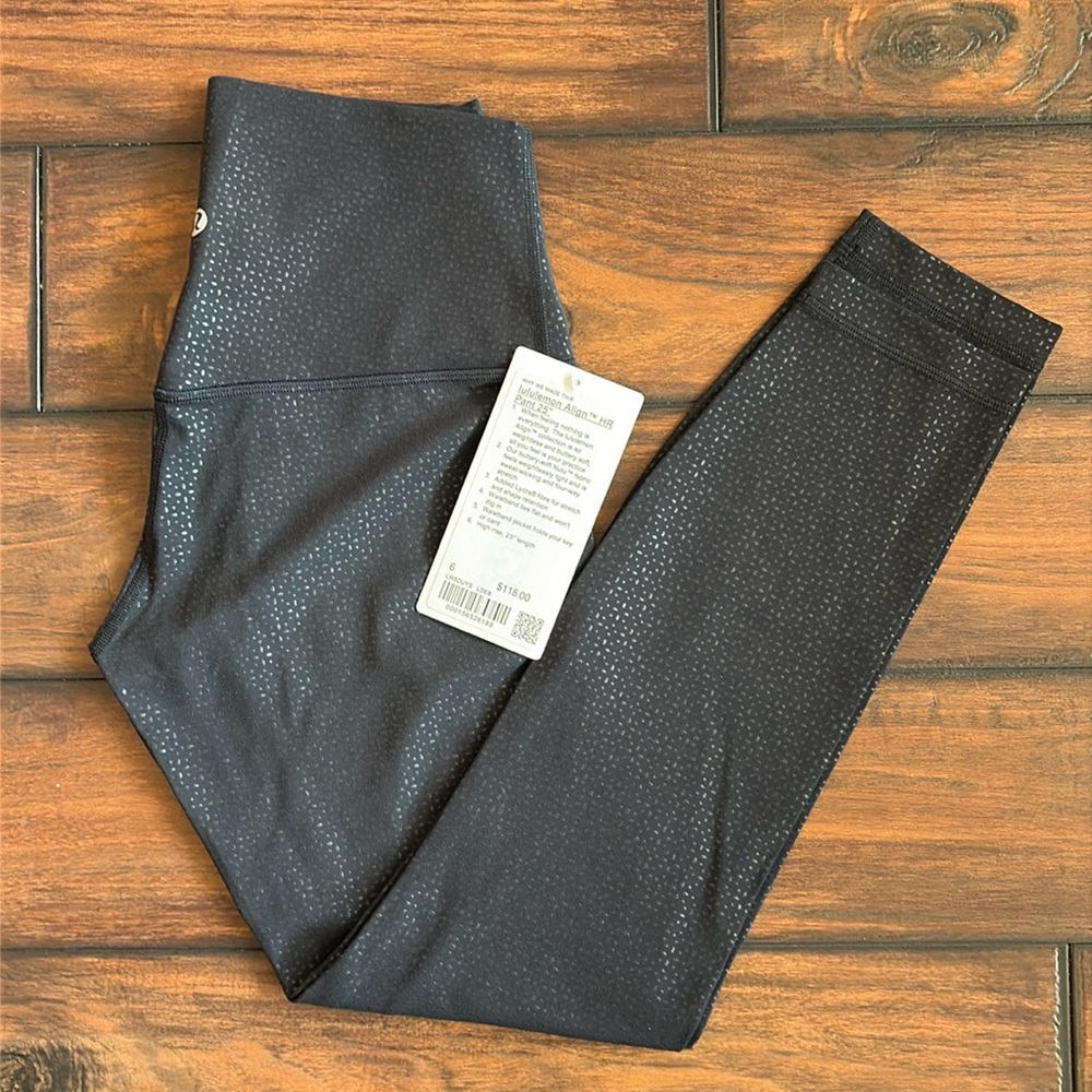 Lulu Align *Foil print HR Pant 25”